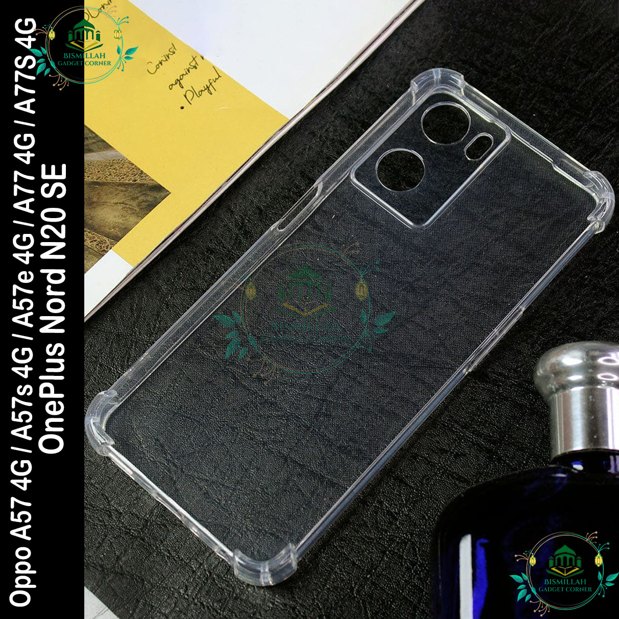 Picture of Transparent back cover For Oppo A57 4G / Oppo A57s 4G / Oppo A57e 4G / Oppo A77 4G / Oppo A77S 4G / OnePlus Nord N20 SE Luxury transparent Protect Back Cover Soft Case