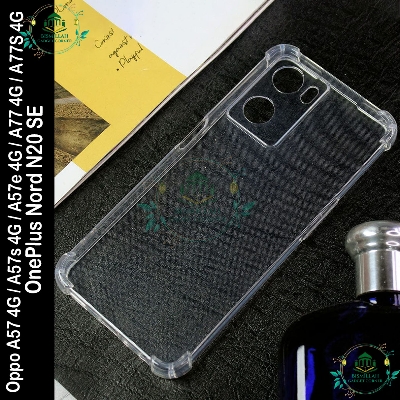 Picture of Transparent back cover For Oppo A57 4G / Oppo A57s 4G / Oppo A57e 4G / Oppo A77 4G / Oppo A77S 4G / OnePlus Nord N20 SE Luxury transparent Protect Back Cover Soft Case