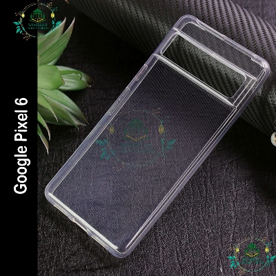 Picture of Transparent back cover For Google Pixel 6 Luxury transparent Protect Back Cover Soft Case