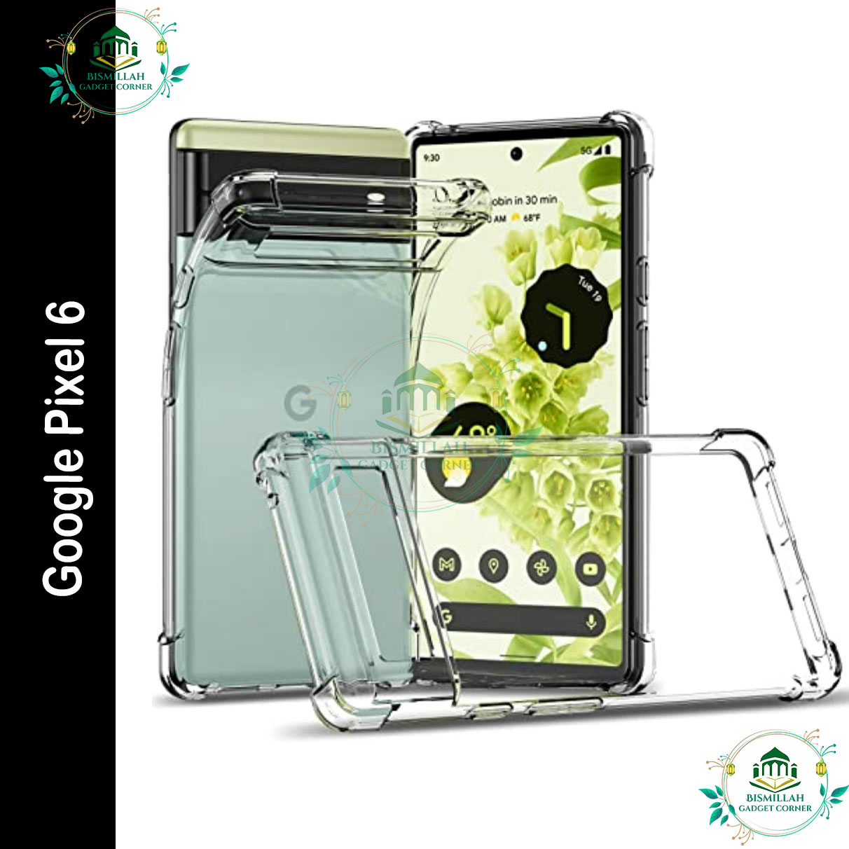 Picture of Transparent back cover For Google Pixel 6 Luxury transparent Protect Back Cover Soft Case