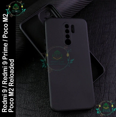 Picture of Premium Liquid Silicone Phone case for Xiaomi Redmi 9 / Redmi 9 Prime / Poco M2 / Poco M2 Reloaded Liquid Silicon Mobile Back Case Soft Silicone Phone Cover