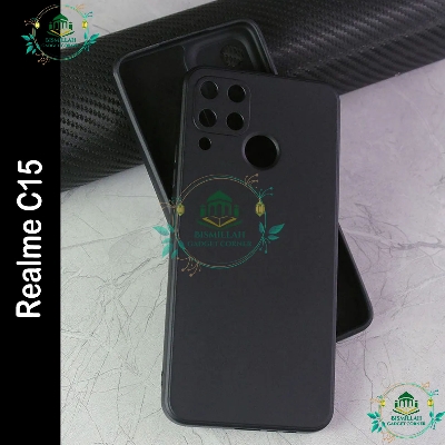 Picture of Premium Liquid Silicone Phone case for SRealme C15 Liquid Silicon Mobile Back Case Soft Silicone Phone Cover