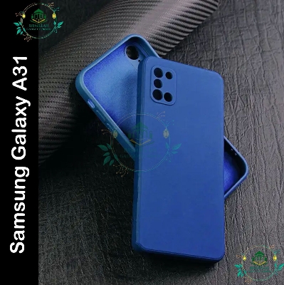 Picture of Premium Liquid Silicone Phone case for Samsung Galaxy A31 Liquid Silicon Mobile Back Case Soft Silicone Phone Cover