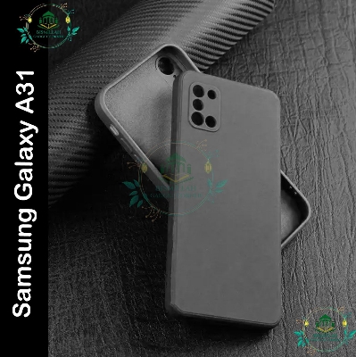 Picture of Premium Liquid Silicone Phone case for Samsung Galaxy A31 Liquid Silicon Mobile Back Case Soft Silicone Phone Cover