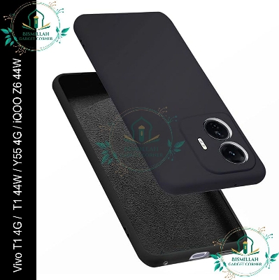 Picture of Premium Liquid Silicone Phone case for Vivo T1 4G / vivo T1 44W / Vivo Y55 4G / vivo iQOO Z6 44W Liquid Silicon Mobile Back Case Soft Silicone Phone Cover