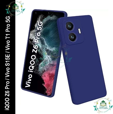 Picture of Premium Liquid Silicone Phone case for iQOO Z6 Pro / Vivo S15E / Vivo T1 Pro 5G Liquid Silicon Mobile Back Case Soft Silicone Phone Cover