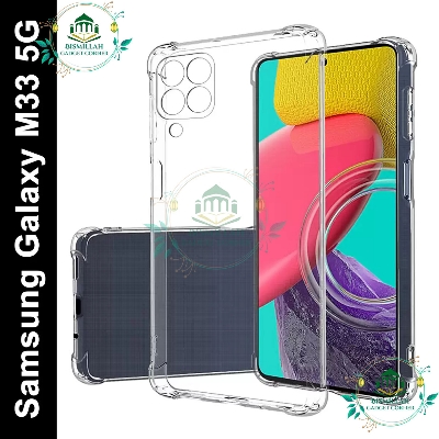 Picture of Transparent back cover For Samsung Galaxy M33 5G Luxury transparent Protect Back Cover Soft Case