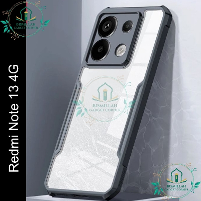 Picture of Xundd Back Cover for Xiaomi Redmi Note 13 4G Transparent Hybrid Hard PC Back Bumper