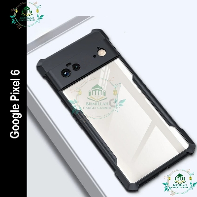 Picture of Xundd Back Cover for Google Pixel 6 Transparent Hybrid Hard PC Back Bumper Google Pixel 6 back case