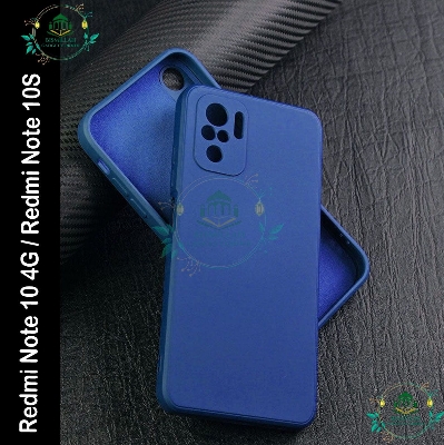 Picture of Premium Liquid Silicone Phone case for Xiaomi Redmi Note 10 4G / Xiaomi Redmi Note 10S Liquid Silicon Mobile Back Case Soft Silicone Phone Cover