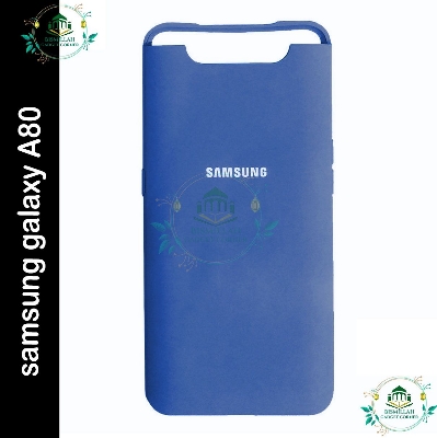 Picture of Premium Liquid Silicone Phone case for Samsung Galaxy A80 Liquid Silicon Mobile Back Case Soft Silicone Phone Cover