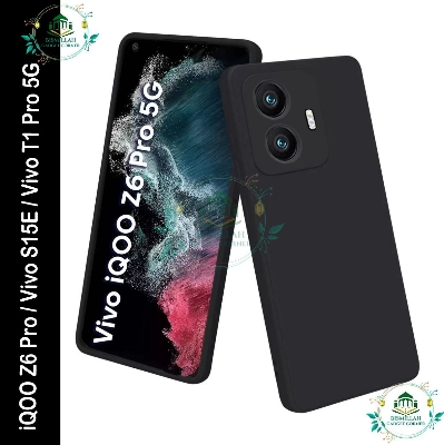 Picture of Premium Liquid Silicone Phone case for iQOO Z6 Pro / Vivo S15E / Vivo T1 Pro 5G Liquid Silicon Mobile Back Case Soft Silicone Phone Cover