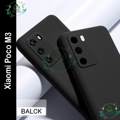 Picture of Premium Liquid Silicone Phone case for Xiaomi Poco M3 Liquid Silicon Mobile Back Case Soft Silicone Phone Cover