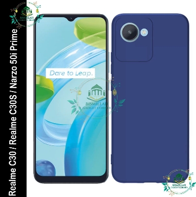 Picture of Premium Liquid Silicone Phone case for Realme C30 / Realme C30S / Narzo 50i Prime Liquid Silicon Mobile Back Case Soft Silicone Phone Cover