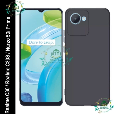 Picture of Premium Liquid Silicone Phone case for Realme C30 / Realme C30S / Narzo 50i Prime Liquid Silicon Mobile Back Case Soft Silicone Phone Cover