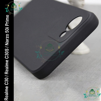 Picture of Premium Liquid Silicone Phone case for Realme C30 / Realme C30S / Narzo 50i Prime Liquid Silicon Mobile Back Case Soft Silicone Phone Cover