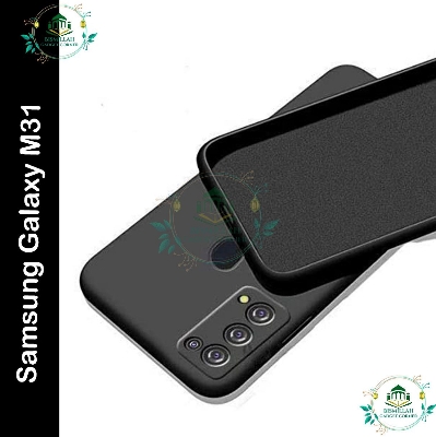 Picture of Premium Liquid Silicone Phone case for Samsung Galaxy M31 Liquid Silicon Mobile Back Case Soft Silicone Phone Cover