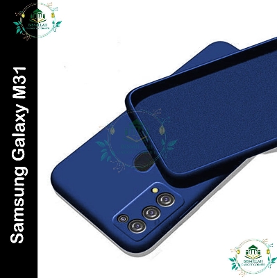 Picture of Premium Liquid Silicone Phone case for Samsung Galaxy M31 Liquid Silicon Mobile Back Case Soft Silicone Phone Cover