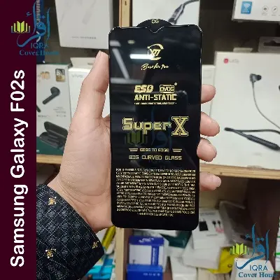 Picture of Super X For Samsung Galaxy F02s Tempered Gorilla Glass Screen Protector
