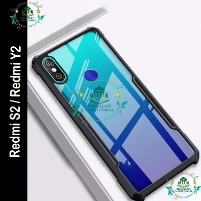 Picture of Xundd Back Cover for Xiaomi Redmi S2 / Redmi Y2 Transparent Hybrid Hard PC Back Bumper