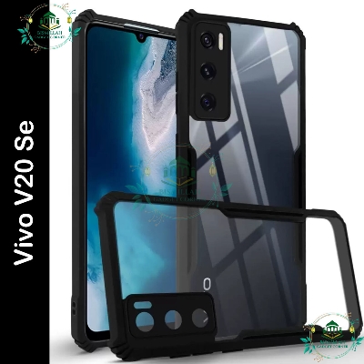Picture of Xundd Back Cover for Vivo V20 se ( v20se ) Transparent Hybrid Hard PC Back Bumper