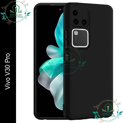 Picture of Premium Liquid Silicone Phone case for vivo V30 Pro Liquid Silicon Mobile Back Case Soft Silicone Phone Cover