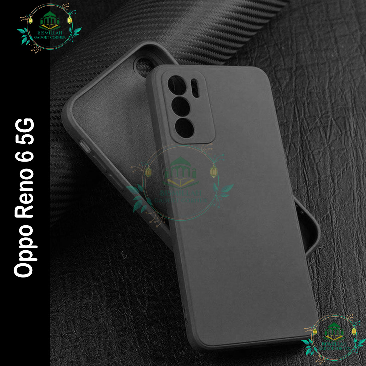Picture of Premium Liquid Silicone Phone case for Oppo Reno 6 5g Liquid Silicon Mobile Back Case Soft Silicone Phone Cover