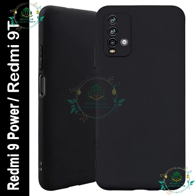 Picture of Premium Liquid Silicone Phone case for Redmi 9 Power / Redmi 9T / Mi 9 Power / Mi 9T Liquid Silicon Mobile Back Case Soft Silicone Phone Cover