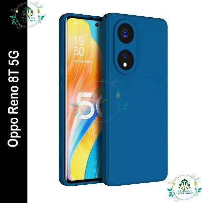 Picture of Premium Liquid Silicone Phone case for Oppo Reno 8T 5G / Oppo Reno8 T 5G Liquid Silicon Mobile Back Case Soft Silicone Phone Cover