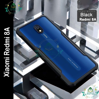 Picture of Xundd Back Cover for Xiaomi Redmi 8A Transparent Hybrid Hard PC Back Bumper