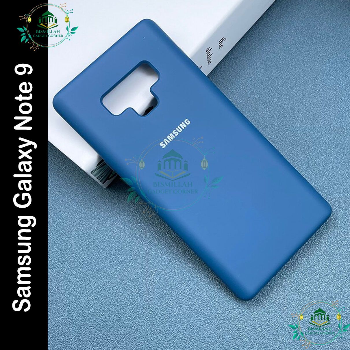 Picture of Premium Liquid Silicone Phone case for Samsung Galaxy Note 9 Liquid Silicon Mobile Back Case Soft Silicone Phone Cover