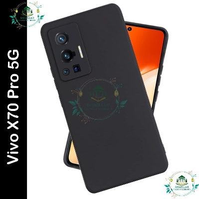 Picture of Premium Liquid Silicone Phone case for vivo x70 pro 5g Liquid Silicon Mobile Back Case Soft Silicone Phone Cover