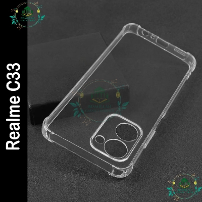 Picture of Transparent back cover For Realme C33 Luxury transparent Protect Back Cover Soft Case