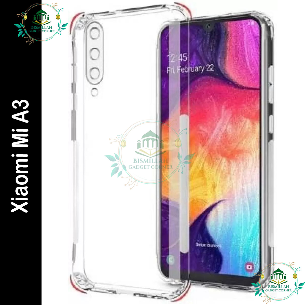 Picture of Transparent back cover For Xiaomi MI A3 Luxury transparent Protect Back Cover Soft Case