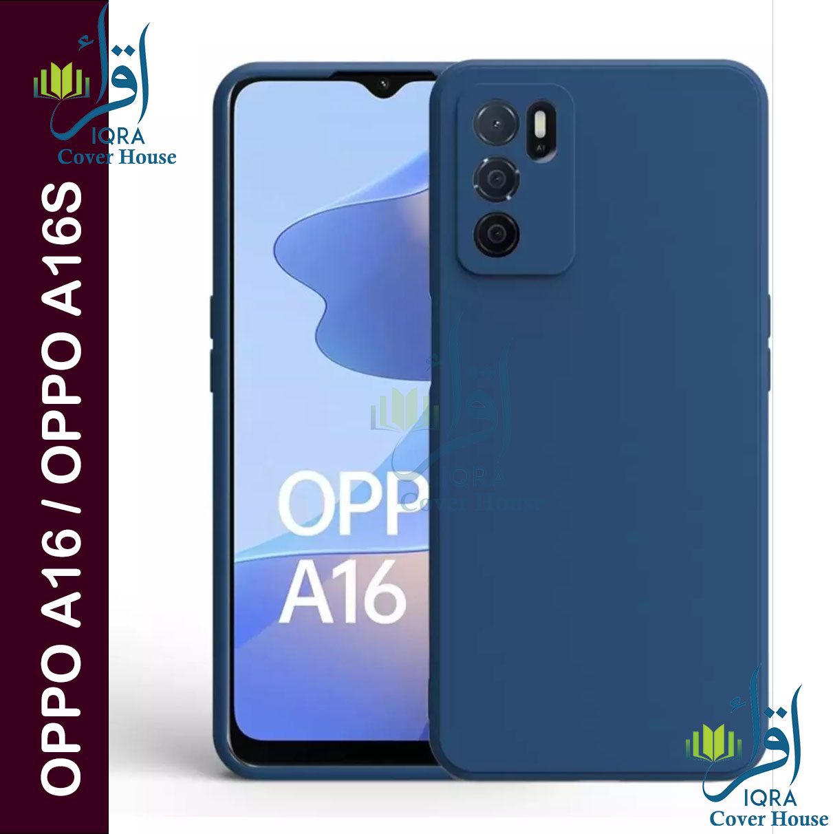 Picture of Premium Liquid Silicone Phone case for OPPO A16 / OPPO A16S Liquid Silicon Mobile Back Case Soft Silicone Phone Cover