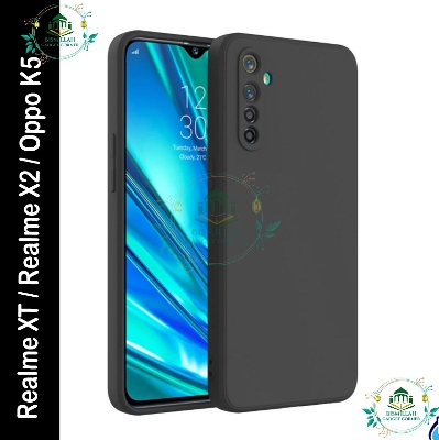 Picture of Premium Liquid Silicone Phone case for Realme XT / Realme X2 / Oppo K5 Liquid Silicon Mobile Back Case Soft Silicone Phone Cover