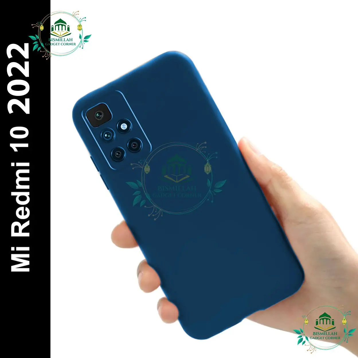 Picture of Premium Liquid Silicone Phone case for Xiaomi Redmi 10 / Xiaomi Redmi 10 Prime / Xiaomi Redmi 10 2022 Edge Liquid Silicon Mobile Back Case Soft Silicone Phone Cover