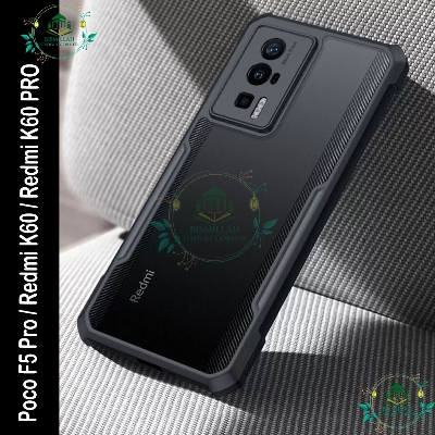 Picture of Xundd Back Cover for Xiaomi Poco F5 Pro / Xiaomi Redmi K60 / Xiaomi Redmi K60 PRO Transparent Hybrid Hard PC Back Bumper