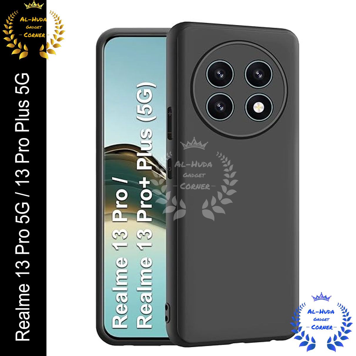 Picture of Premium Liquid Silicone Phone case for Realme 13 Pro Plus 5G / Realme 13 Pro+ 5G / Realme 13 Pro 5G Liquid Silicon Mobile Back Case Soft Silicone Phone Cover