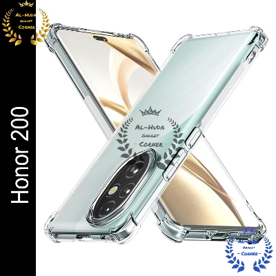 Picture of Transparent back cover For Honor 200 5G Luxury transparent Protect Back Cover Soft Case