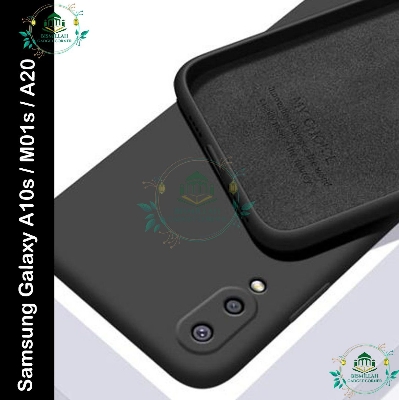 Picture of Premium Liquid Silicone Phone case for Samsung Galaxy A10s / Samsung Galaxy M01s / Samsung Galaxy A20 Liquid Silicon Mobile Back Case Soft Silicone Phone Cover