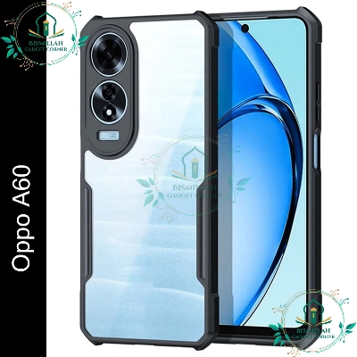 Picture of Xundd Back Cover for OPPO A60 Transparent Hybrid Hard PC Back Bumper