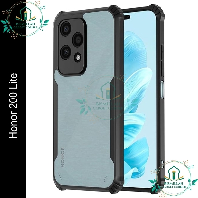 Picture of Xundd Back Cover for Honor 200 Lite 5G Transparent Hybrid Hard PC Back Bumper