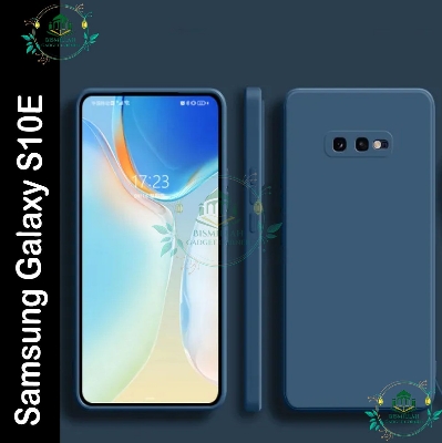 Picture of Premium Liquid Silicone Phone case for Samsung Galaxy S10E Liquid Silicon Mobile Back Case Soft Silicone Phone Cover