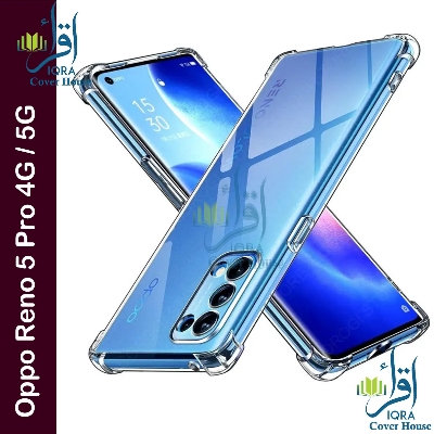 Picture of Transparent back cover For Oppo Reno 5 Pro 4G / Oppo Reno 5 Pro 5G Luxury transparent Protect Back Cover Soft Case