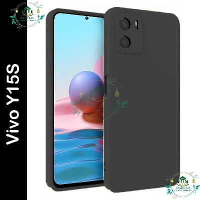 Picture of Premium Liquid Silicone Phone case for Vivo Y15S Liquid Silicon Mobile Back Case Soft Silicone Phone Cover