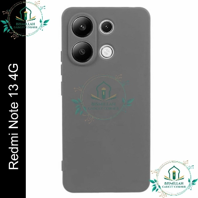 Picture of Premium Liquid Silicone Phone case for Xiaomi Redmi Note 13 4G Liquid Silicon Mobile Back Case Soft Silicone Phone Cover