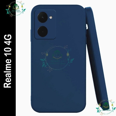 Picture of Premium Liquid Silicone Phone case for Realme 10 4G Liquid Silicon Mobile Back Case Soft Silicone Phone Cover