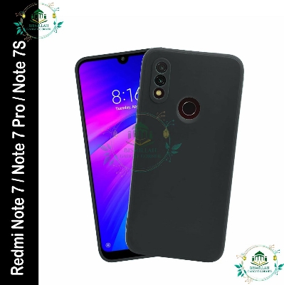 Picture of Premium Liquid Silicone Phone case for Xiaomi Redmi Note 7 / Redmi Note 7 Pro / Redmi Note 7S Liquid Silicon Mobile Back Case Soft Silicone Phone Cover