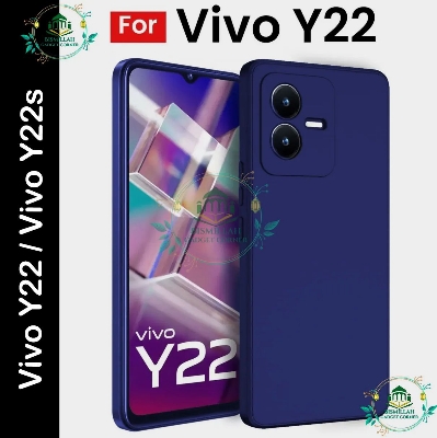 Picture of Premium Liquid Silicone Phone case for Vivo Y22 / Vivo Y22s  Liquid Silicon Mobile Back Case Soft Silicone Phone Cover